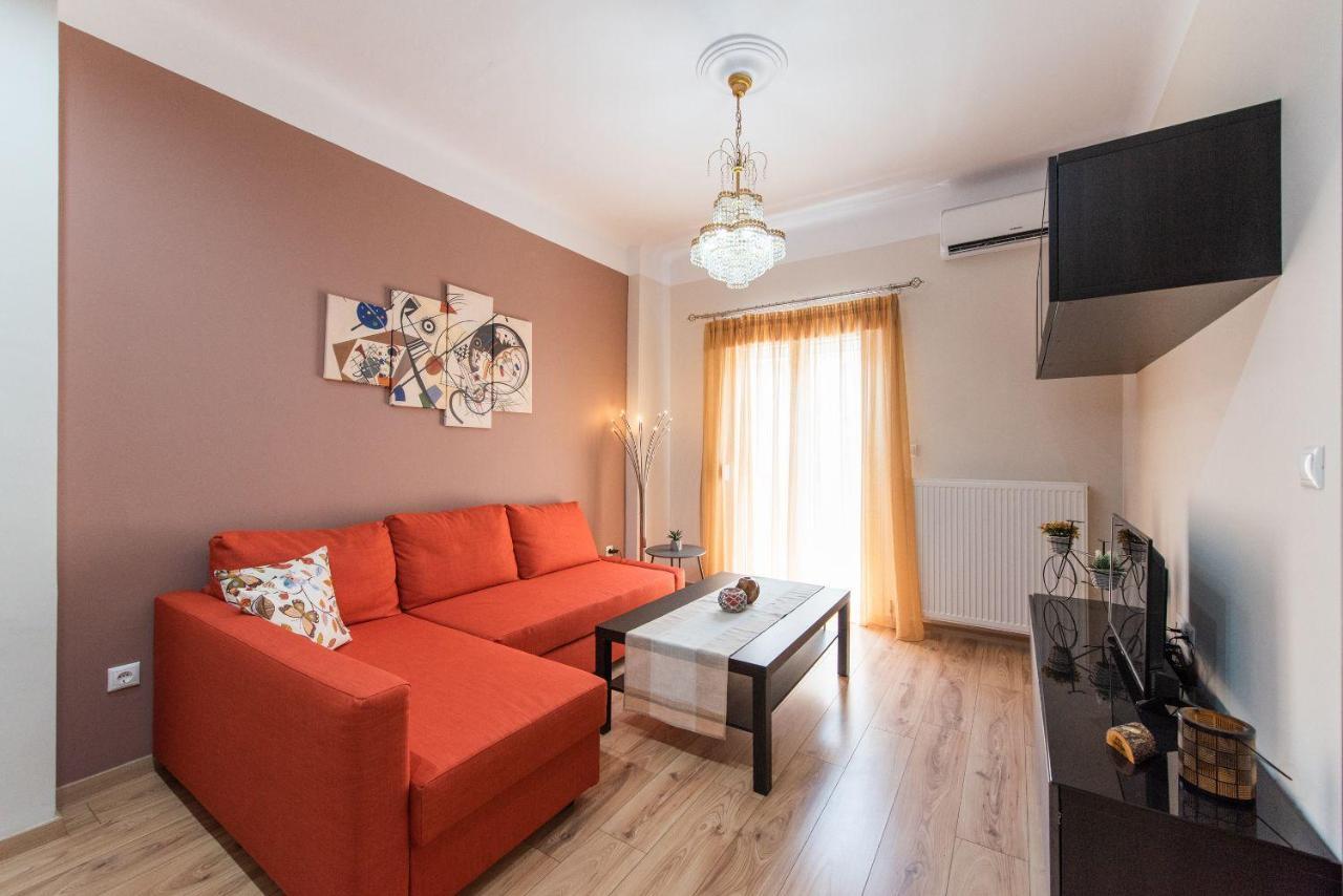 Apricot By Halu! Cozy Apt Next To Agia Sophia Metro Station Thessaloniki Buitenkant foto