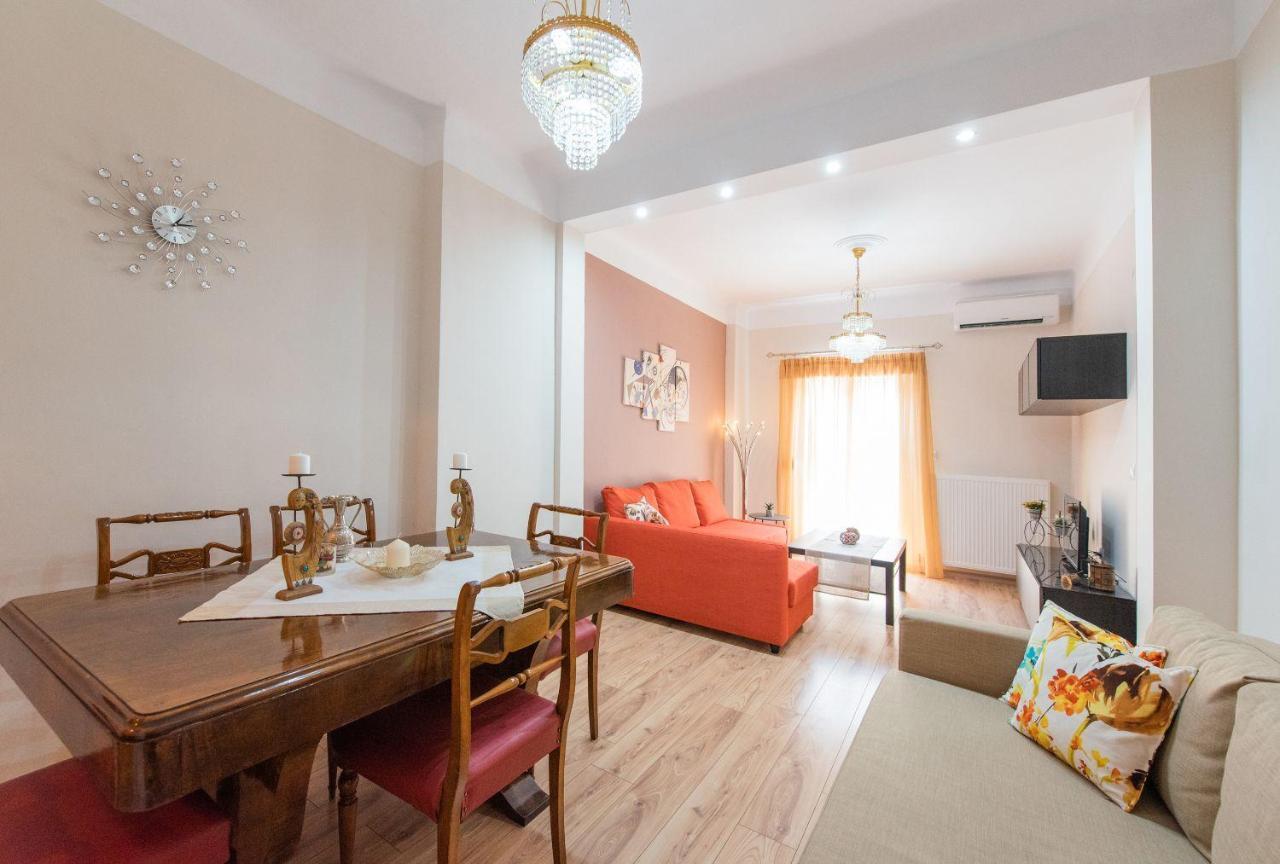 Apricot By Halu! Cozy Apt Next To Agia Sophia Metro Station Thessaloniki Buitenkant foto