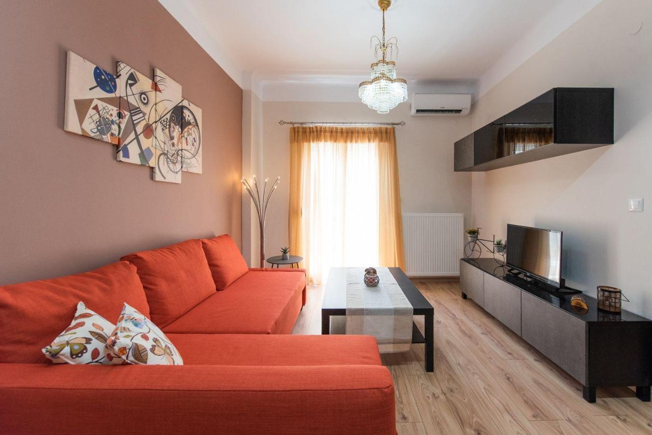Apricot By Halu! Cozy Apt Next To Agia Sophia Metro Station Thessaloniki Buitenkant foto
